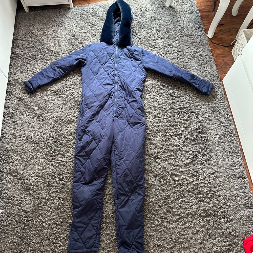 One piece snow suit